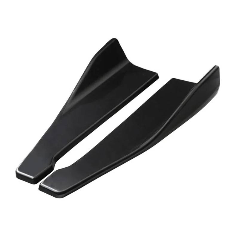 Seitenschweller Für Lexus Für GS Für 350 Für 300 2015-2020 48cm Hinten Splitter Schürze Spoiler Seite Rock Körper Kit Universal Auto-Seitenschweller(Schwarz) von ZHANGZHENGYAO