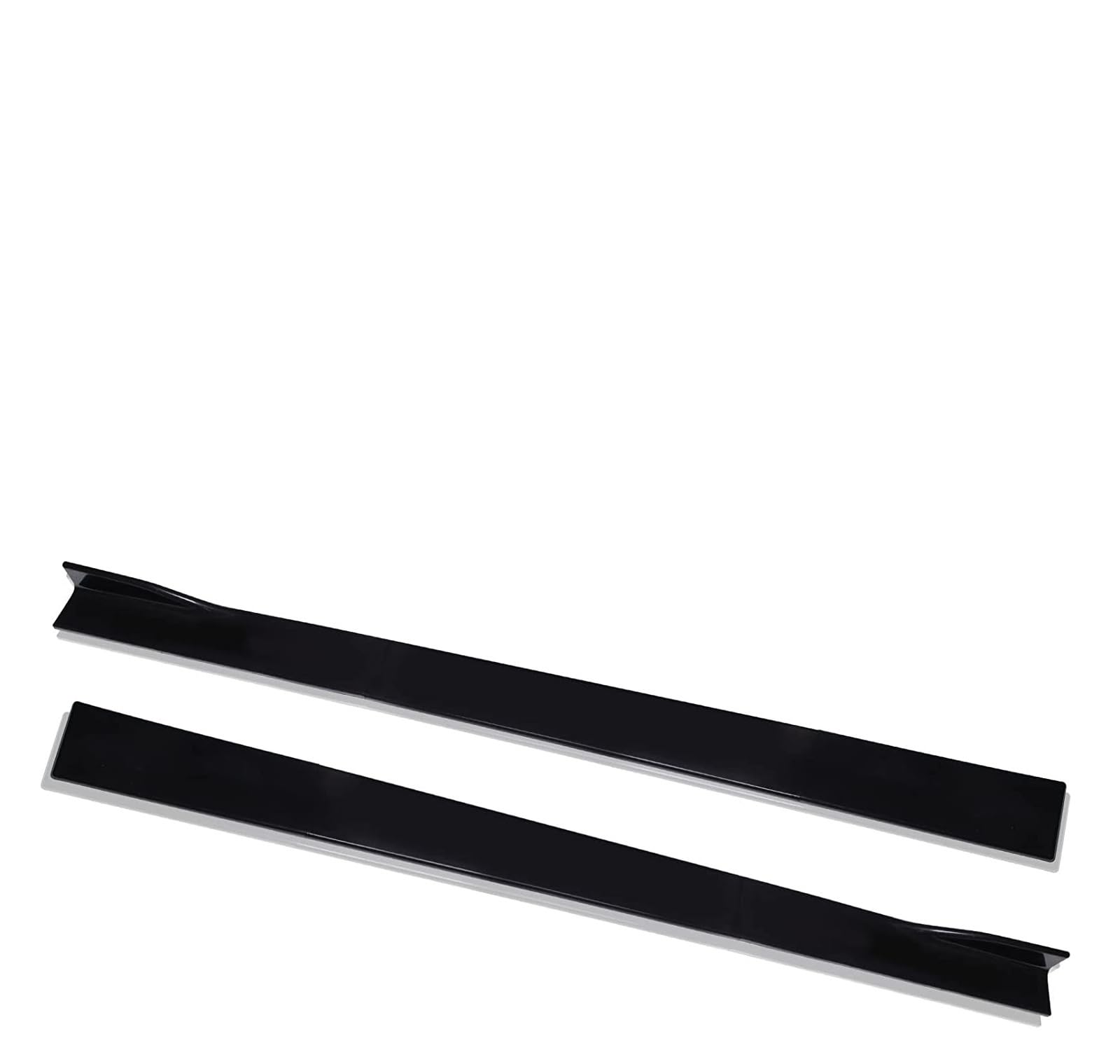 Seitenschweller Für Lexus Für RC350 Für RC300 Für F 2015-2022 78,7 "Auto Seite Rock Splitter Spoiler Lippe Rocker Panel Extensions Körper Kit Auto-Seitenschweller(Schwarz) von ZHANGZHENGYAO