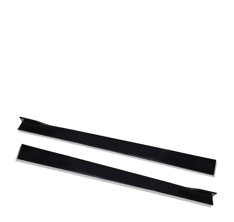 Seitenschweller Für S2000 2000–2019 78,7 Zoll Seitenschweller Splitter Spoilerlippe Rocker-Panel-Erweiterungen Body-Kit Auto-Stoßstangen Auto-Seitenschweller(Schwarz) von ZHANGZHENGYAO
