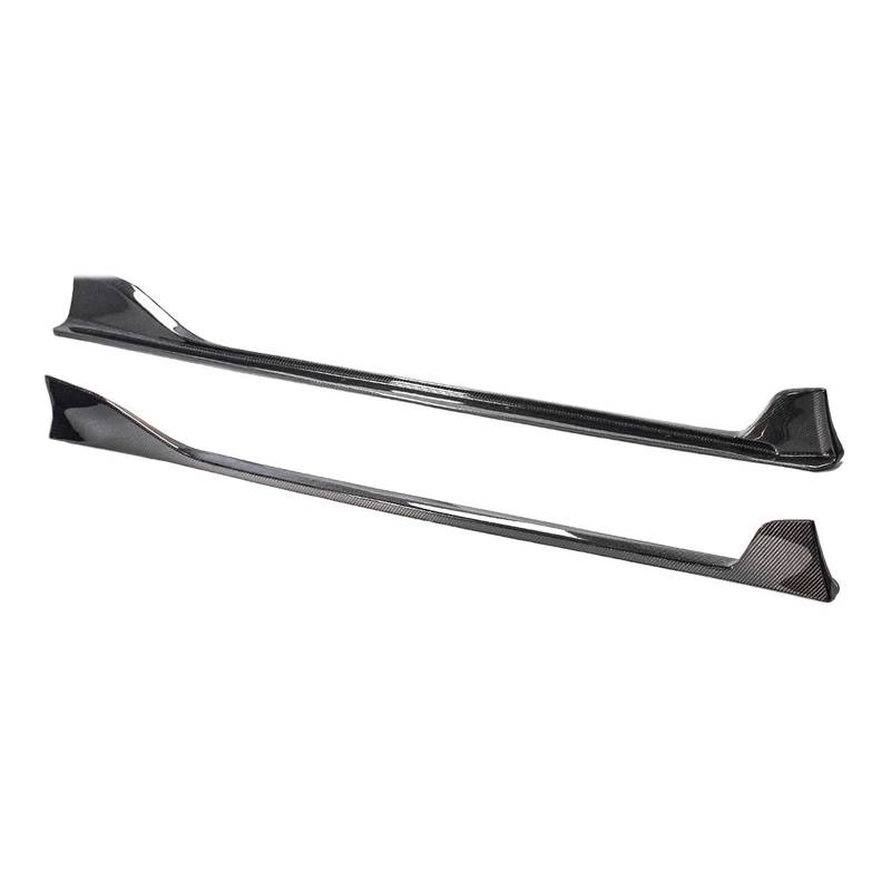 Seitenschweller Für TOYOTA Für SUPRA Für GR Für Supra Für A90 Für A91 2020-2024 Auto Seite Rock Verlängerung Splitter Spoiler Auto-Seitenschweller(Carbon Fiber Style) von ZHANGZHENGYAO