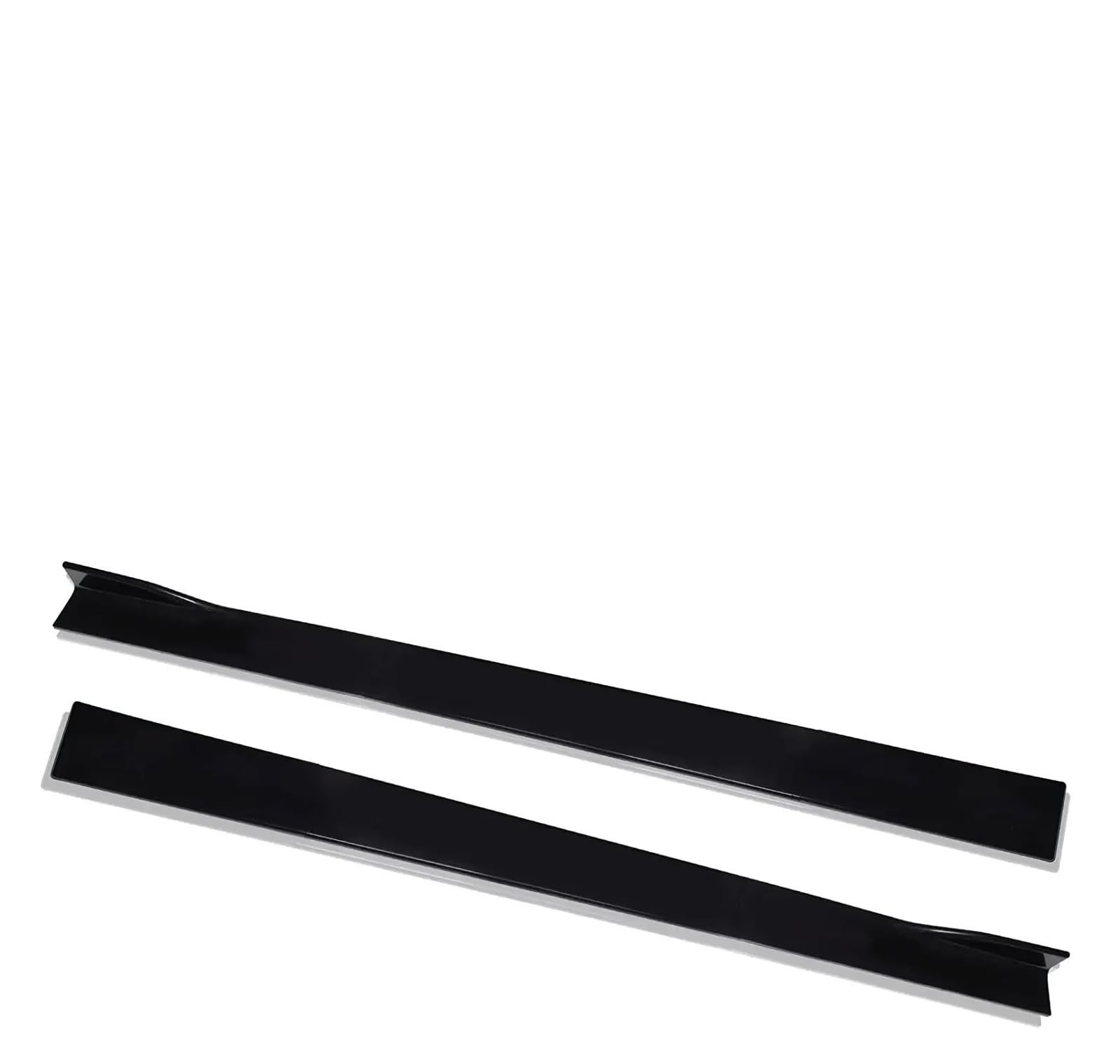 Seitenschweller Für Tesla Für Modell Für 3 Für S 2012-2021 78,7 "Seitenrock Splitter Spoiler Lip Rocker Panel Extensions Body Kit Car Stoßstangen Auto-Seitenschweller(Schwarz) von ZHANGZHENGYAO