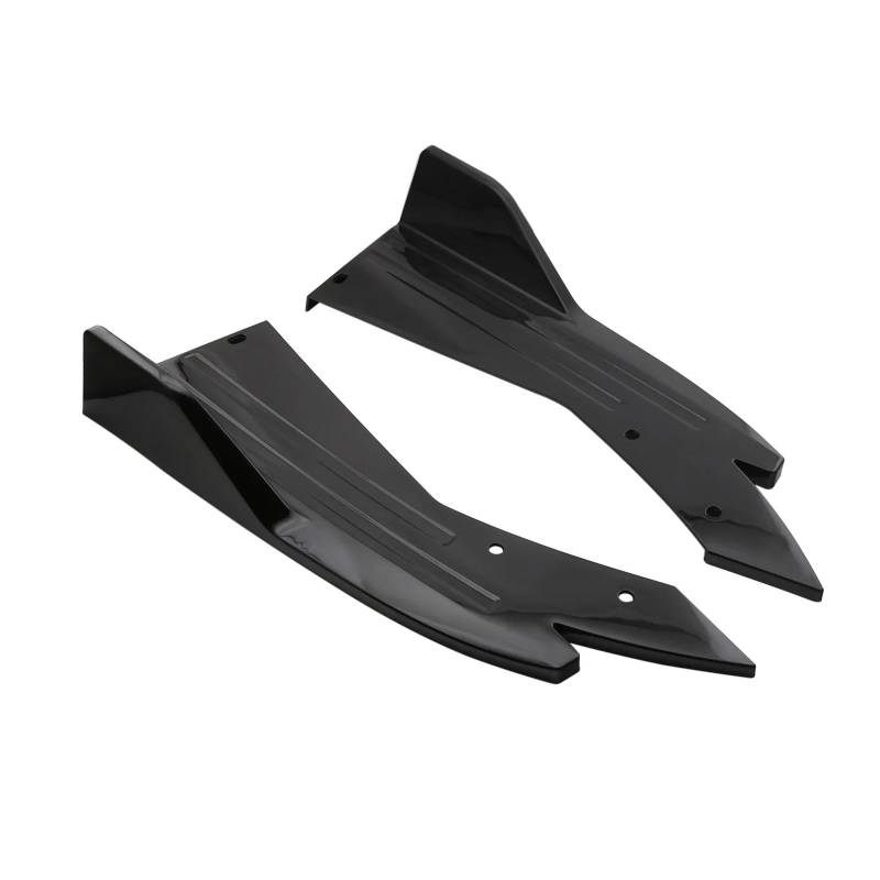 Seitenschweller Für Toyota Für Camry 2018-2022 Canards Splitter Seite Rock Schutz Körper Kits Universal Auto Zubehör 48 Cm Auto-Seitenschweller(Glossy Black) von ZHANGZHENGYAO