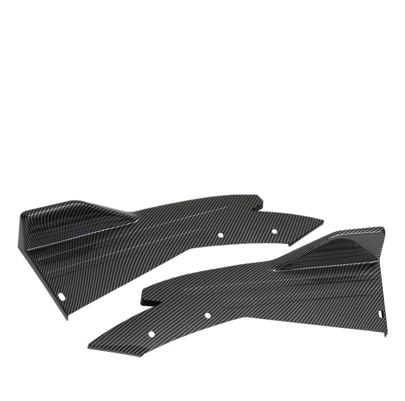 Seitenschweller Für Toyota Für Corolla 2011-2021 Auto Hinten Lip Diffusor Splitter Canard Protector Körper Kit Seite Rock Auto-Seitenschweller(Carbon Fiber) von ZHANGZHENGYAO