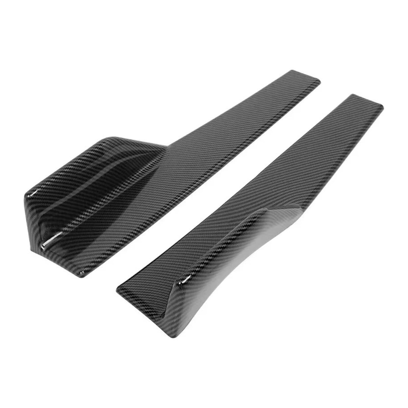 Seitenschweller Für VW Für Arteon Für CC 2017-2020 45 Cm Universal Side Rock Verlängerung Kotflügel Schutz Körper Kit Spoiler Trim Auto-Seitenschweller(Carbon Fiber Look) von ZHANGZHENGYAO