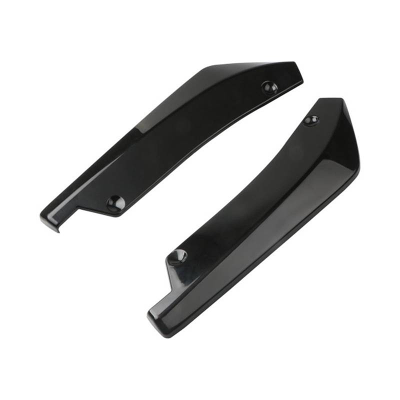 Seitenschweller Universal Auto Vorne Hinten Stoßstange Streifen Lip Spoiler Diffusor Splitter Kratzschutz Winglets Seite Rock Auto-Seitenschweller(Schwarz) von ZHANGZHENGYAO