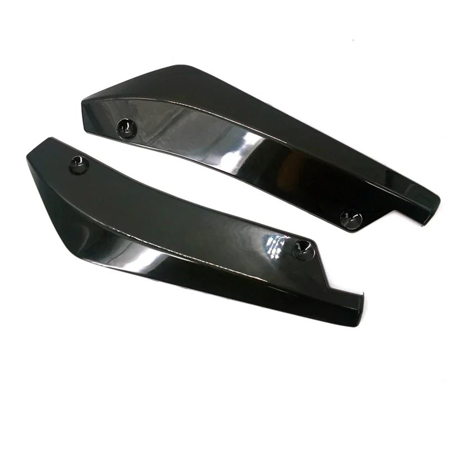 Seitenschweller Universal Auto Vorne Hinten Stoßstange Streifen Lip Spoiler Splitter Diffusor Kratzschutz Carbon Fiber Winglets Seite Rock Auto-Seitenschweller(Schwarz) von ZHANGZHENGYAO