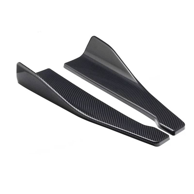 Seitenschweller Universeller Auto-Seitenschweller Stoßstangen-Spoiler-Splitter-Schutz Auto-Seitenschweller(Carbon) von ZHANGZHENGYAO