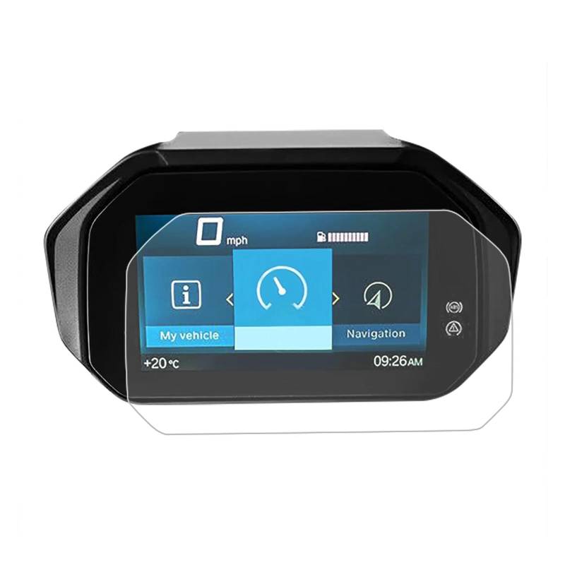Tachoschutzfolie Für C400 XC 400 GT 2018-2023 Motorrad C400X C400GT Tacho Schutz Scratch Cluster Bildschirm Schutz Film Schutz Armaturenbrett Displayschutzfolie(4 PCS) von ZHANGZHENGYAO