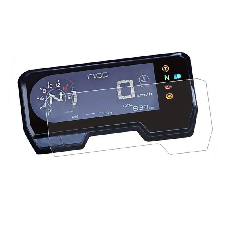 Tachoschutzfolie Für CBR650R Für CB650R Für CB500F CB500R CB500X Motorrad Scratch Cluster Bildschirm Schutz Panel Film Dashboard Screen Protector Armaturenbrett Displayschutzfolie(4pcs) von ZHANGZHENGYAO