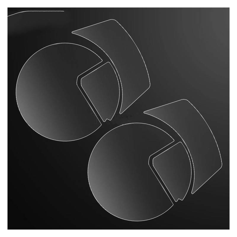 Tachoschutzfolie Für GB350 Für GB350S Für GB 350 S CB350 CB 350 2021 2022 Motorrad Scratch Cluster Screen-Dashboard Schutz Instrument Film Armaturenbrett Displayschutzfolie(4pcs) von ZHANGZHENGYAO