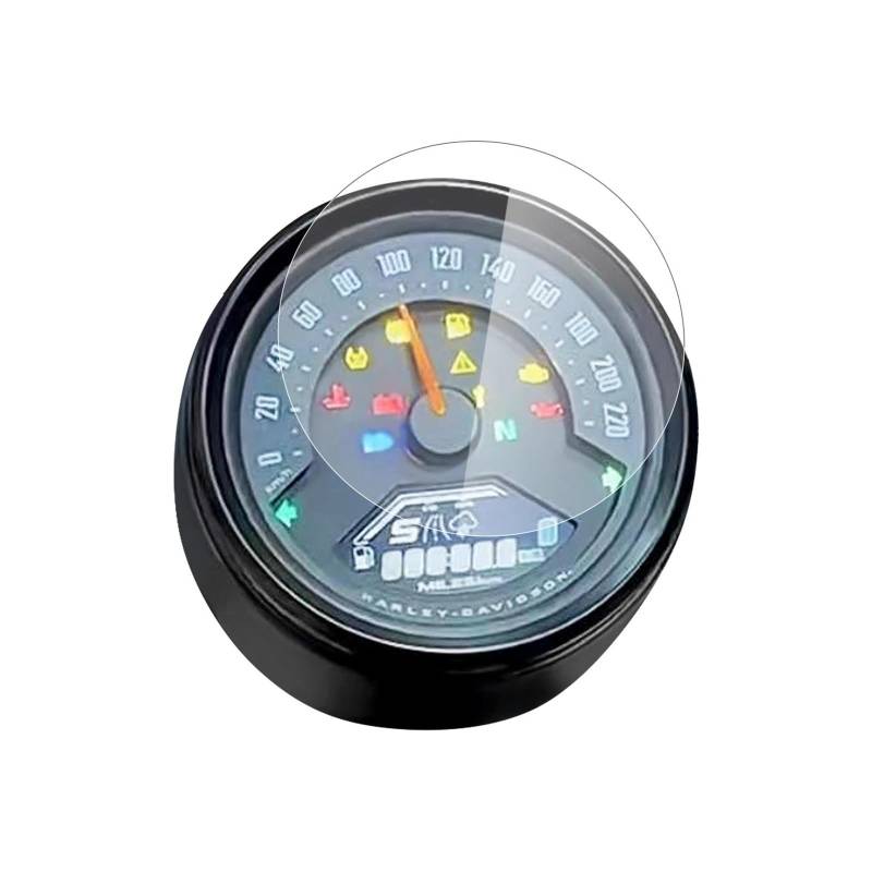 Tachoschutzfolie Für Nightster975 Für Nightster 975 Motorrad Scratch Cluster Screen Schutz Film Dashboard Screen Protector Armaturenbrett Displayschutzfolie(2pcs) von ZHANGZHENGYAO