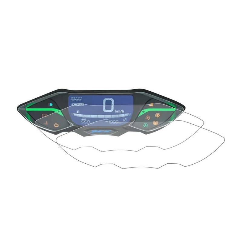 Tachoschutzfolie Für PCX125 Für PCX150 Für PCX160 2021-2024 Motorrad Zubehör Instrument Cluster Kratzschutz Panel Film Screen Protector Armaturenbrett Displayschutzfolie(1 Set) von ZHANGZHENGYAO