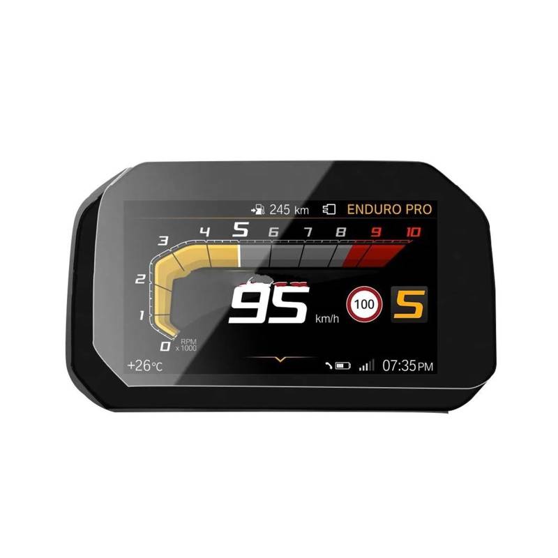 Tachoschutzfolie Für R1300GS Für R 1300 GS 2023 2024 Motorrad Dashboard Screen Protector Anti-Scratch HD Instrument Schutz Film Armaturenbrett Displayschutzfolie(3 Sets) von ZHANGZHENGYAO