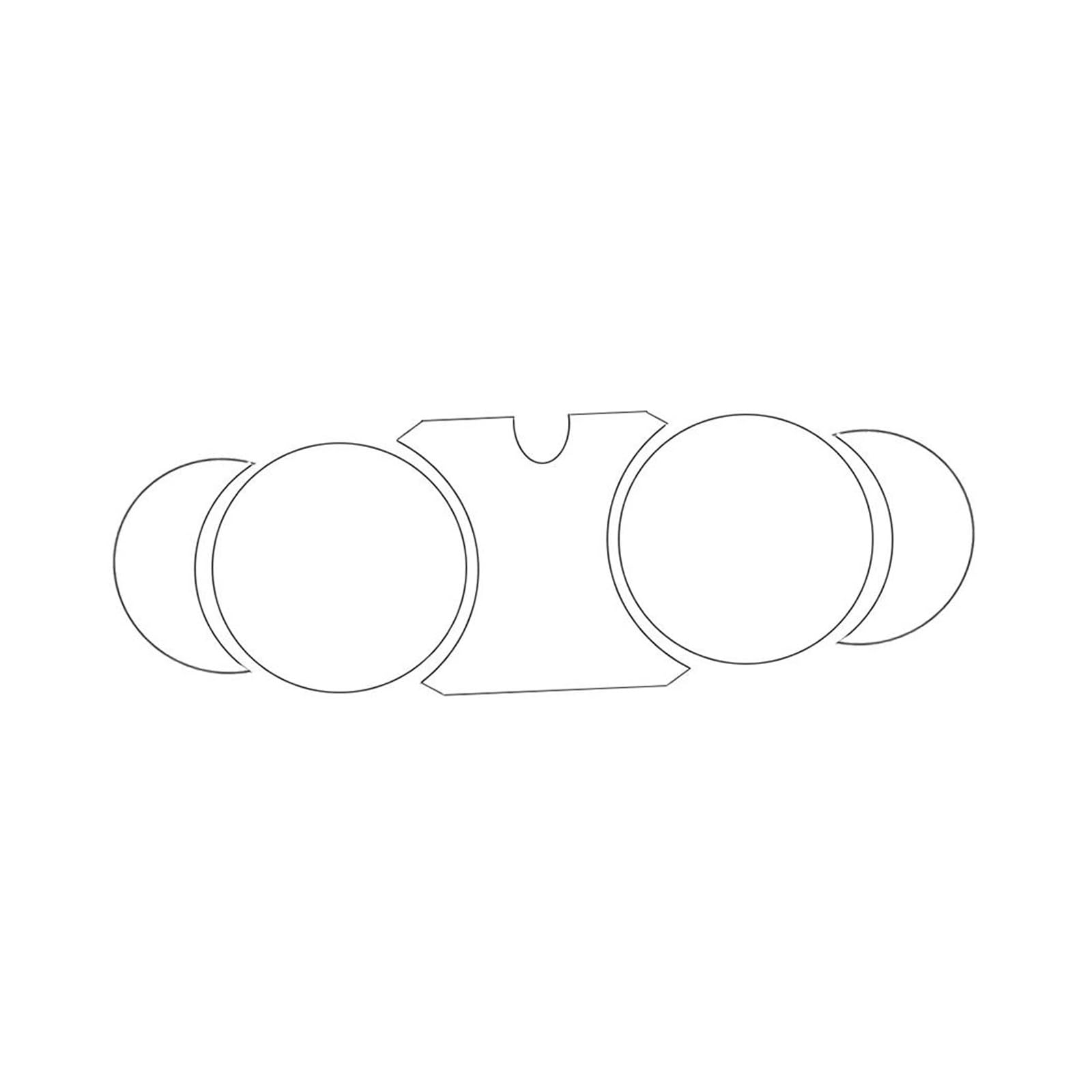 Tachoschutzfolie Für Suzuki Für GSX1300R Für Hayabusa 2021 2022 2023 Motorrad Cluster Scratch-Screen Schutz Film Screen Protector Armaturenbrett Displayschutzfolie(2 PCS) von ZHANGZHENGYAO