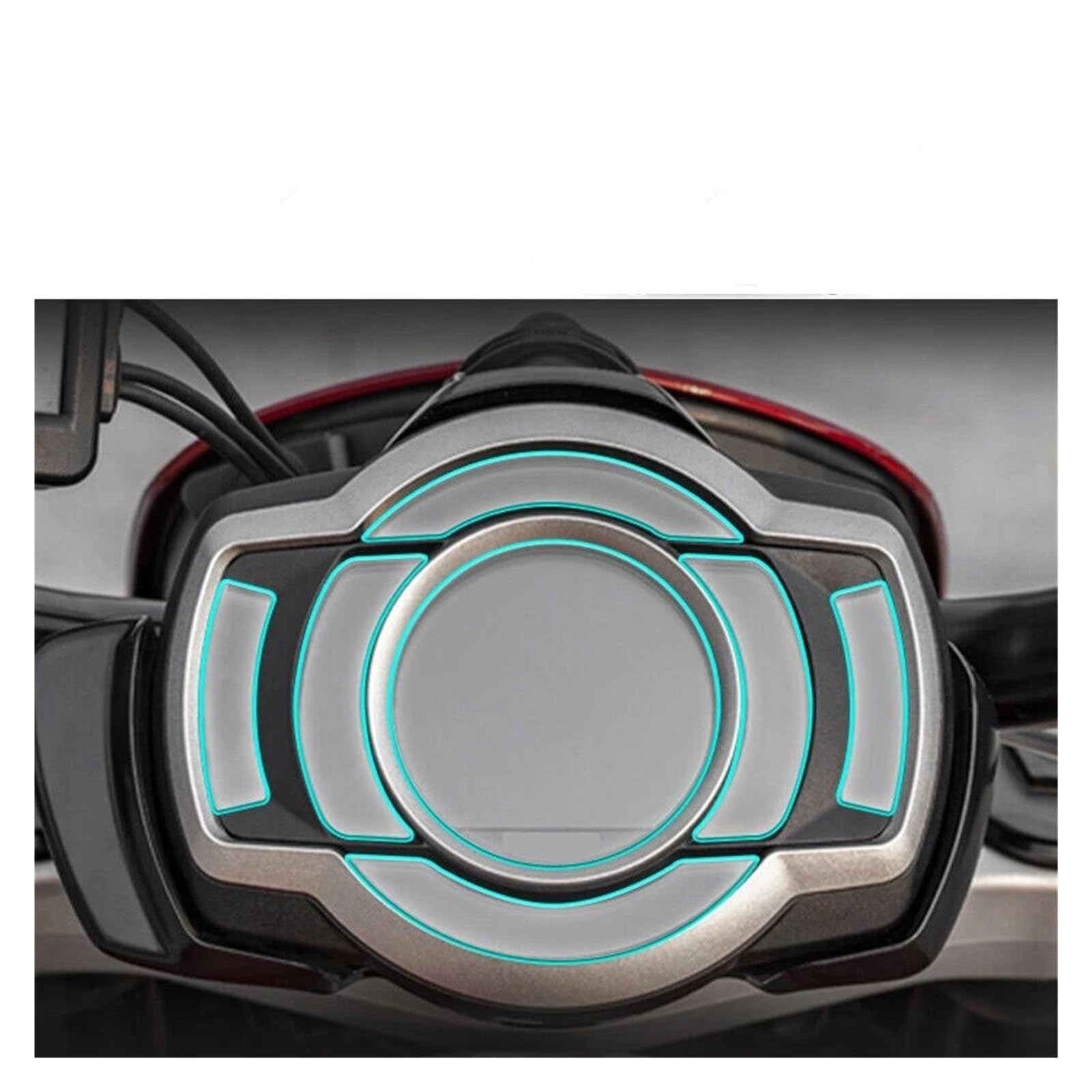 Tachoschutzfolie Für Triumph Für Rocket 3 GT R Motorrad Zubehör Cluster Scratch Schutz Film Tacho Dashboard Screen Protector Armaturenbrett Displayschutzfolie(5 PCS) von ZHANGZHENGYAO