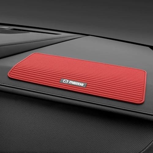 Auto Armaturenbrett Anti Rutsch Matten für Mazda 2 2014-2022, Antirutschmatte Anti Rutsch Matte Silikon-Fixiermatte Waschbare Silikon Gel Innenmatte Autozubehör,D von ZHANK