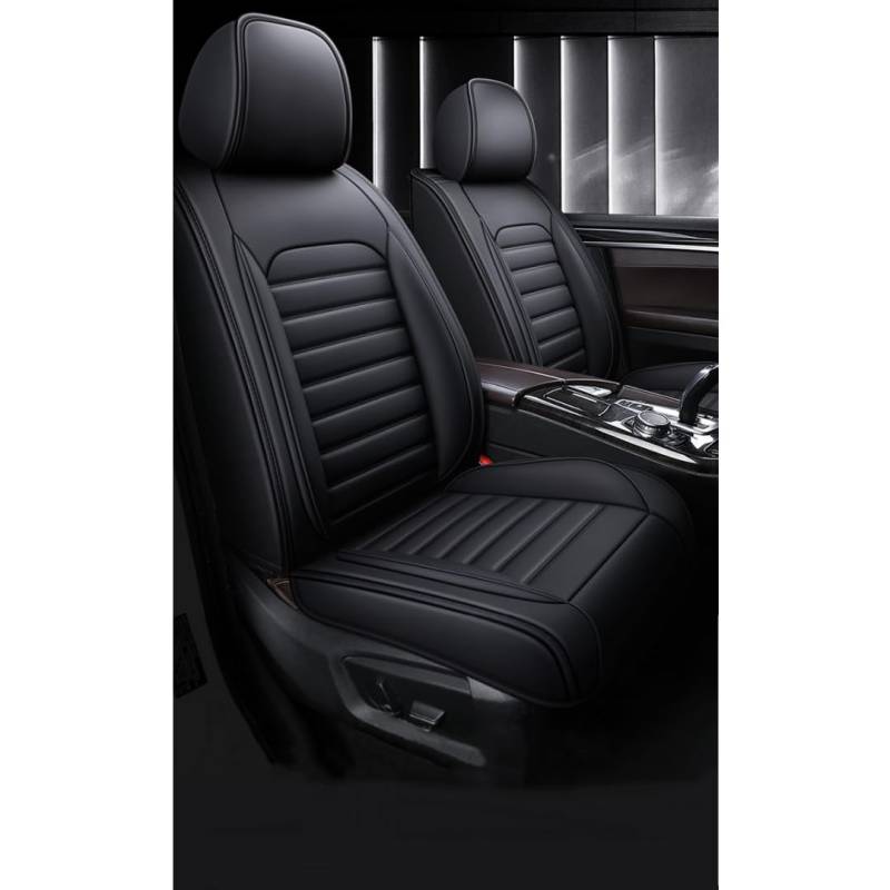 ZHAOBPP Autositzbezüge Kompletter für Holden Jackaroo (2002) Autositzbezügen Leder Autositzbezug Vorne und Hinten Sitzschoner Wasserdichtes Autositzkissen,C-Black von ZHAOBPP