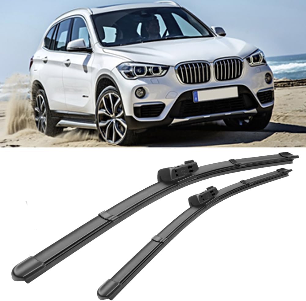 Scheibenwischer Set für BMW X1 F48 2015-2019, Auto Scheibenwischerblatt Ersatz-Scheibenwischer für Frontscheibe Ersatzwischblätter Scheibenwischer Set für BMW X1 F48 2015-2019, Auto Scheibenwischerblatt Ersatz-Scheibenwischer für Frontscheibe Ersatzwischblätter von ZHAOWLI