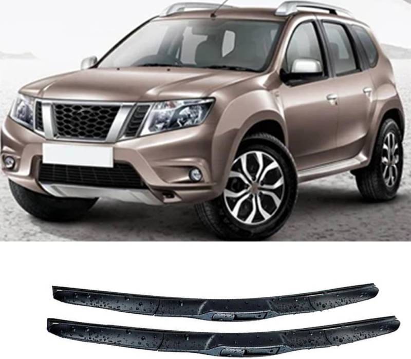 Scheibenwischer Set für Nissan Terrano 2011-2016, Auto Scheibenwischerblatt Ersatz-Scheibenwischer für Frontscheibe Ersatzwischblätter von ZHAOWLI