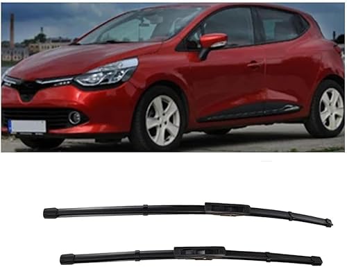 Scheibenwischer Set für Renault Clio 4 2012-2018, Auto Scheibenwischerblatt Ersatz-Scheibenwischer für Frontscheibe Ersatzwischblätter von ZHAOWLI