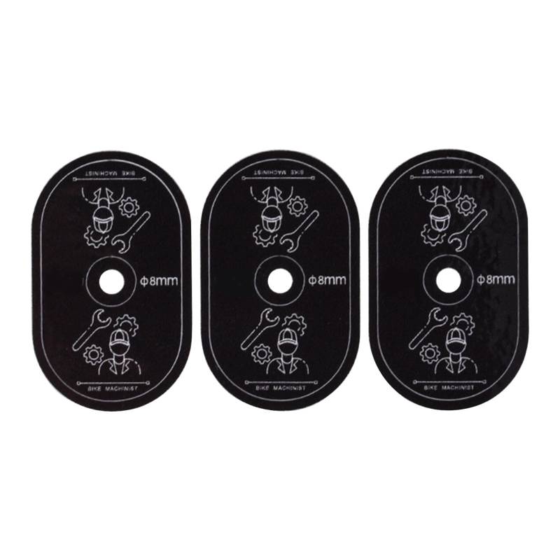 3pcs Reifenluftdüse Feste Aufkleber Fahrradventile Pad Aufkleber Fahrrad Reifenventile Aufkleber Wasserdichtungsventile Abziehbild von ZHENBYR