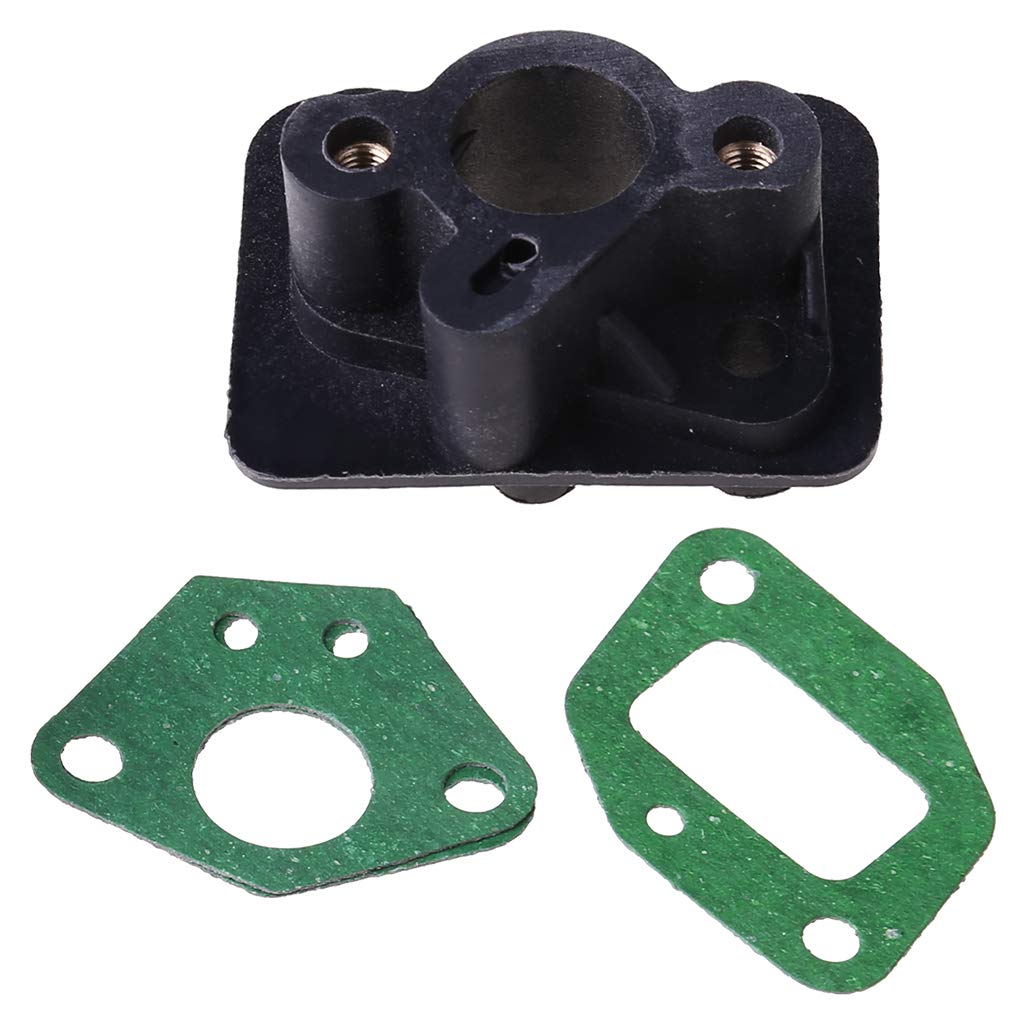 ZHENJIHE Ansaugkrümmer + 2 Stück 40-5 43CC 52CC Freischneider Ansaugkrümmer Vergaser Basisverbinder Aufnahme Rohr Vergaseradapter ZHENJIHE Ansaugkrümmer + 2 Stück 40-5 43CC 52CC Freischneider Ansaugkrümmer Vergaser Basisverbinder Aufnahme Rohr Vergaseradapter von ZHENJIHE