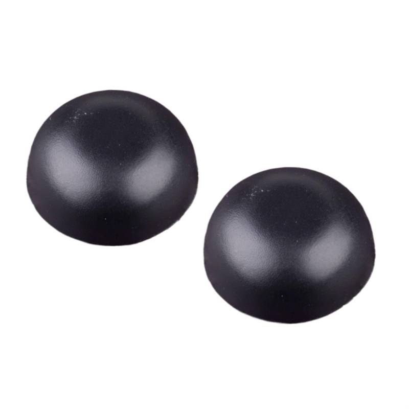 ZHINUAN 2 stücke Auto Schwarz Kunststoff Frontscheibe Wischer Arm Mutter Abdeckung Kappe Fit for E46 E65 E66 E83 61618226006 8226006 Scheibenwischer-Basisabdeckung von ZHINUAN