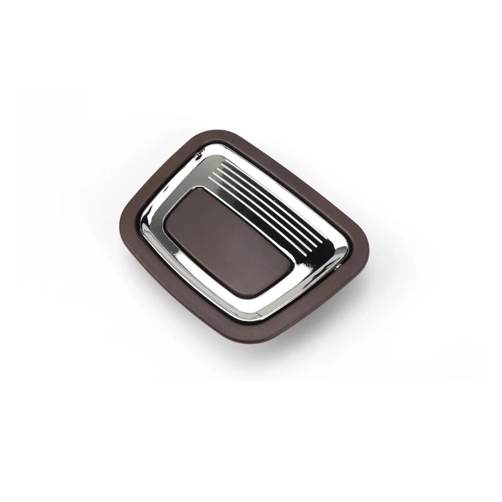 ZHINUAN Auto Stamm Schwanz Abdeckung Boden Platte Matte Boden Teppich Griff Ersatz Reifen Abdeckung Schloss,Fit for W292 W253 w166 C GLA GLC Klasse Schalter für den hinteren Kofferraumgriff(Brown) von ZHINUAN