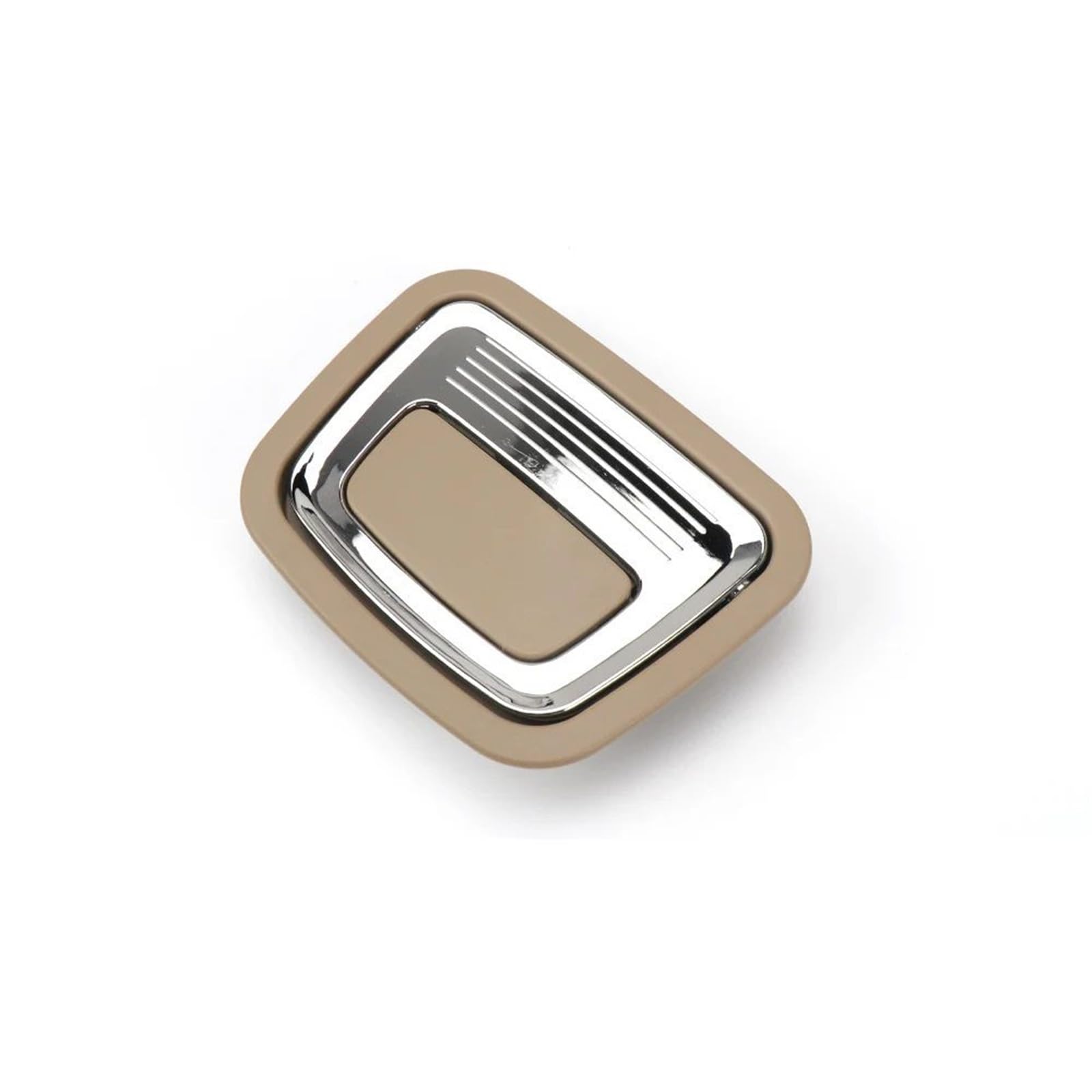 ZHINUAN Auto Stamm Schwanz Abdeckung Boden Platte Matte Boden Teppich Griff Reifen Abdeckung Schloss,Fit for W205 W253 W156 C GLA GLC-Klasse Schalter für den hinteren Kofferraumgriff(Beige) von ZHINUAN