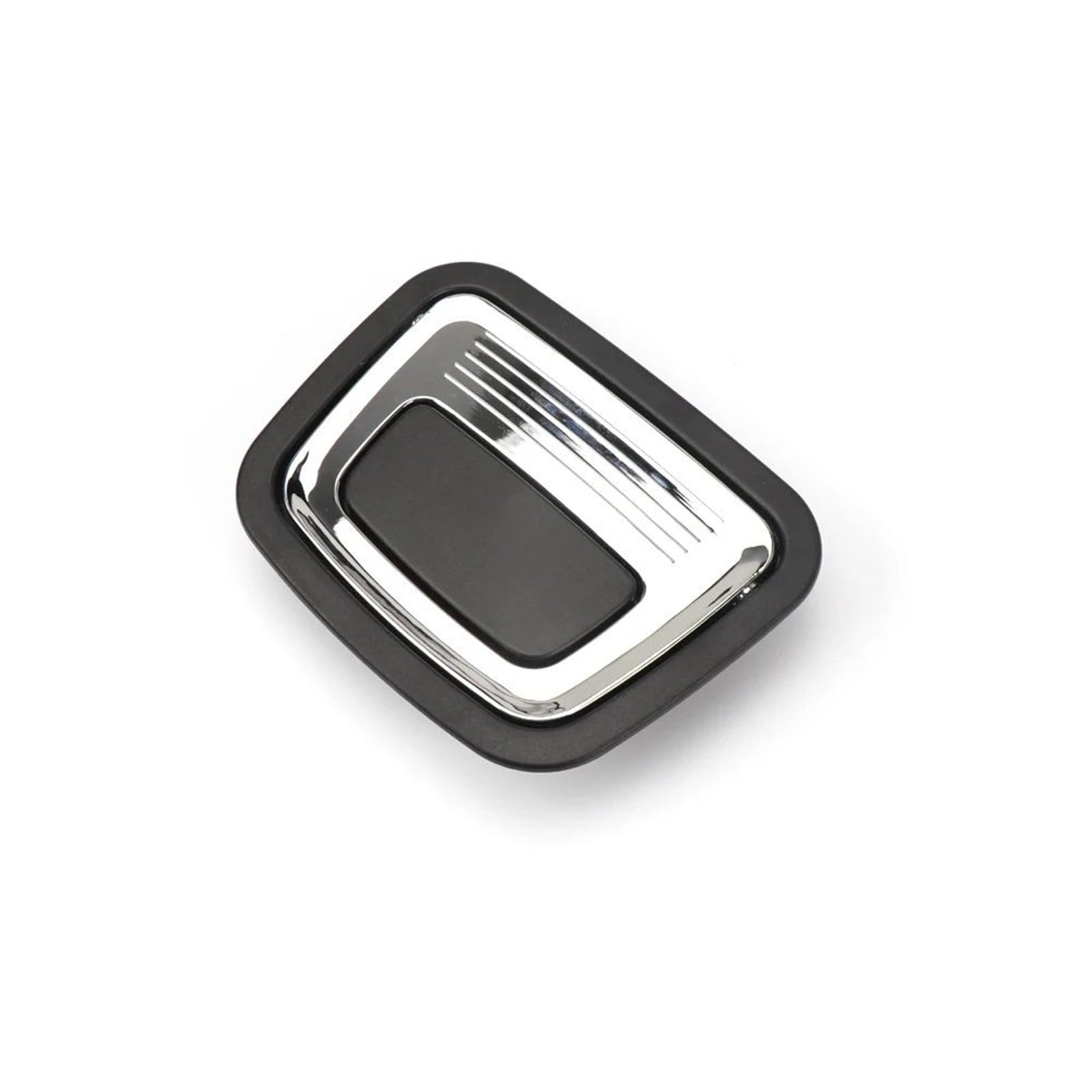 ZHINUAN Auto Stamm Schwanz Abdeckung Boden Platte Matte Boden Teppich Griff Reifen Abdeckung Schloss,Fit for W205 W253 W156 C GLA GLC-Klasse Schalter für den hinteren Kofferraumgriff(Black) von ZHINUAN