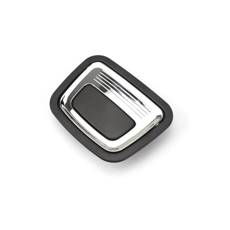 ZHINUAN Auto Stamm Schwanz Abdeckung Boden Platte Matte Boden Teppich Griff Reifen Abdeckung Schloss,Fit for W205 W253 W156 C GLA GLC-Klasse Schalter für den hinteren Kofferraumgriff(Black) von ZHINUAN