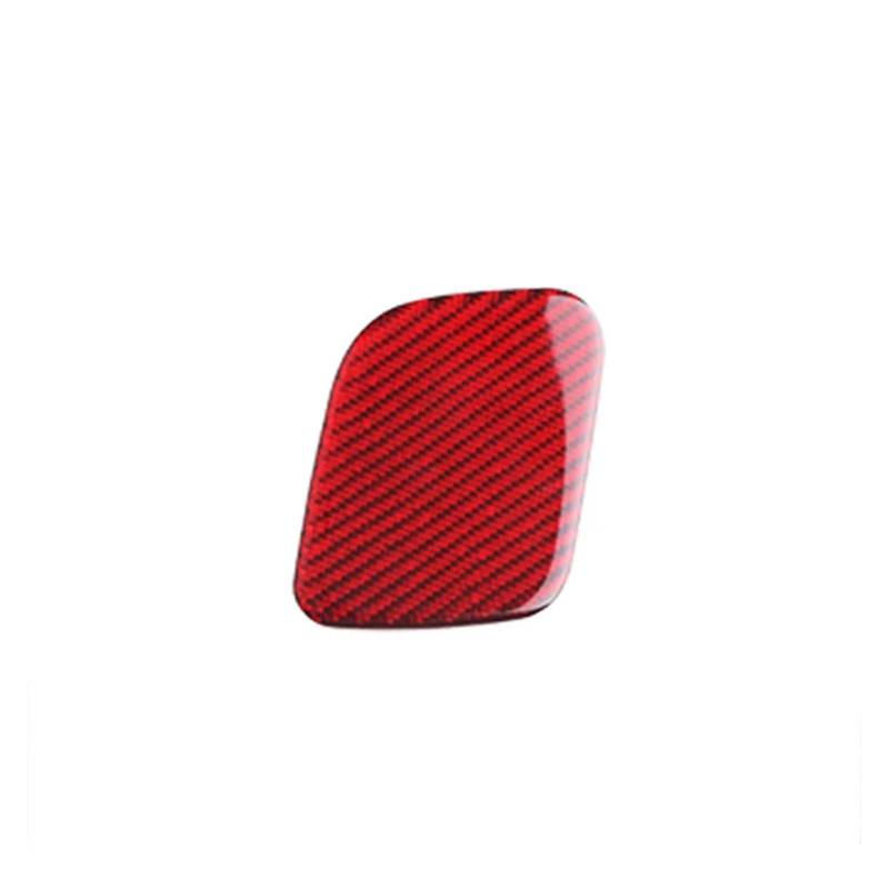 ZHINUAN Autositz, Aufkleber zur Zierleiste der Aufbewahrungsbox, passend for Ford, Mustang 2015–2022, Zubehör aus Kohlefaser, Innenraum, Fahrerpositionen Co-Pilot-Handschuhfach-Dekor(E4) von ZHINUAN