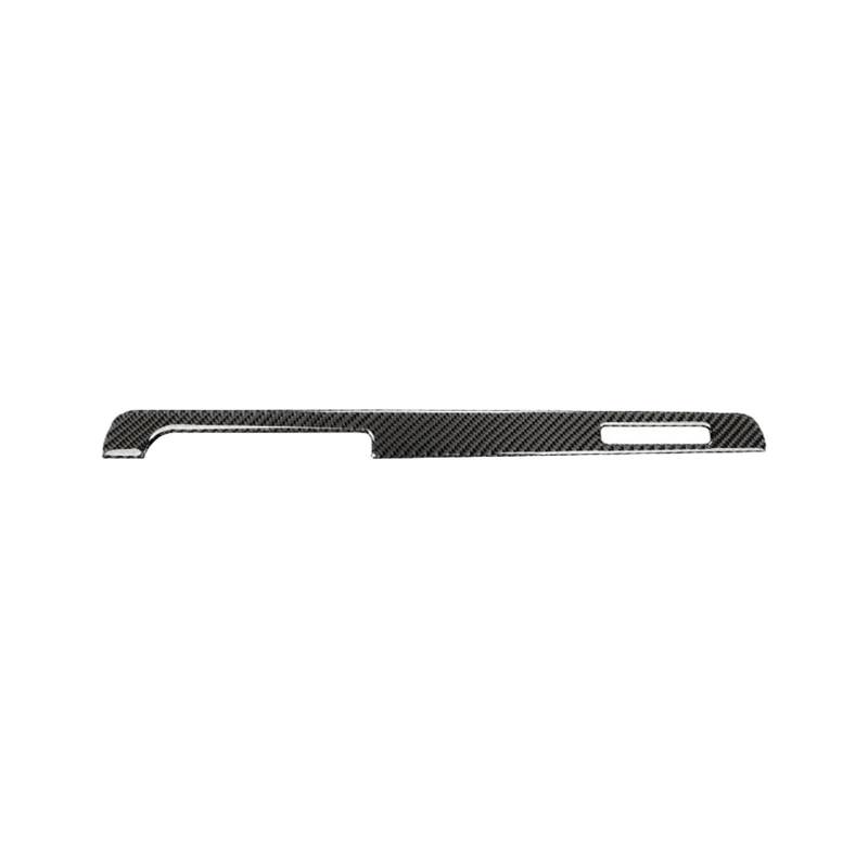 ZHINUAN Co-Pilot-Wasserbecherhalter-Zieraufkleber, passend for TT, 8n 8J MK1 MK2 MK3 2008-2014, Carbonfaser-Innendekorationsstreifen for das Armaturenbrett Co-Pilot-Handschuhfach-Dekor(Black b 1 Pcs) von ZHINUAN