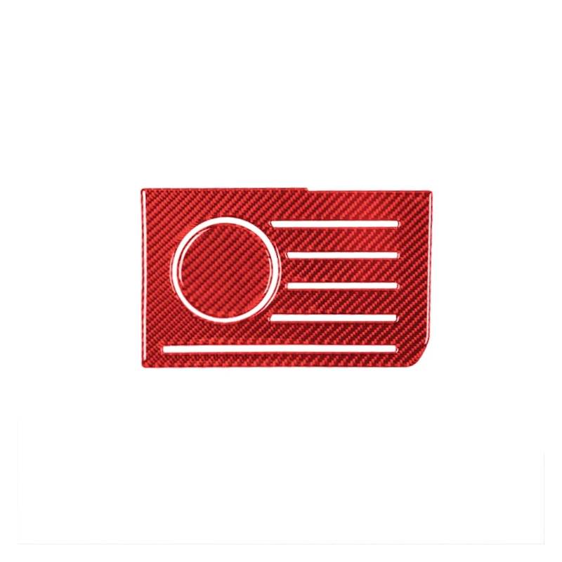 ZHINUAN Dichtung for den Schlitz der Mittelkonsolen-Aufbewahrungsbox, passend for Toyota, Tundra 2014-2018, Auto-Innenausstattung, Auto-Styling, Carbonfaser-Stil Co-Pilot-Handschuhfach-Dekor(W1 LHD) von ZHINUAN
