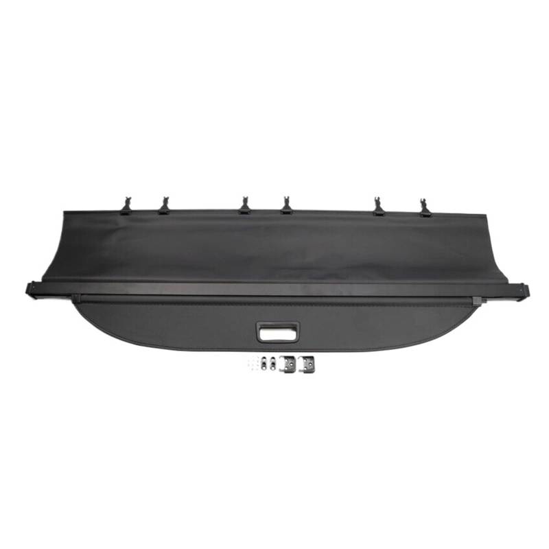 ZHINUAN Einziehbare Kofferraumabdeckung for das Auto, passend for Ford, Explorer 2011–2018, Sicherheitsvorhang for Gepäckraumabdeckung Kofferraumschutz von ZHINUAN