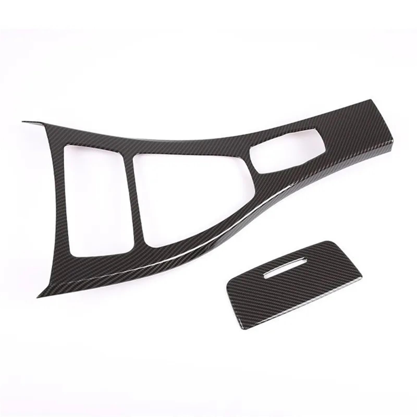 ZHINUAN Linkslenker-Auto-Mittelkonsolen-Schalttafel-Abdeckungs-Zierrahmen, passend for 3er-Serie E90 E92 E93 2008–2012 Overlay für die Schalttafel der Konsole ZHINUAN Linkslenker-Auto-Mittelkonsolen-Schalttafel-Abdeckungs-Zierrahmen, passend for 3er-Serie E90 E92 E93 2008–2012 Overlay für die Schalttafel der Konsole von ZHINUAN