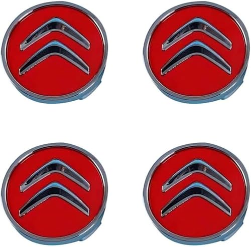 4 Stück Nabendeckel für Citroen Ds7 DS 7 Crossback 2018 2020 2021 2022 2023 2024, Felgendeckel Radnabenabdeckung Auto Nabenkappen Radnabenkappen Auto Zubehör für Radnaben,65mm-D von ZHIYONGSHUN