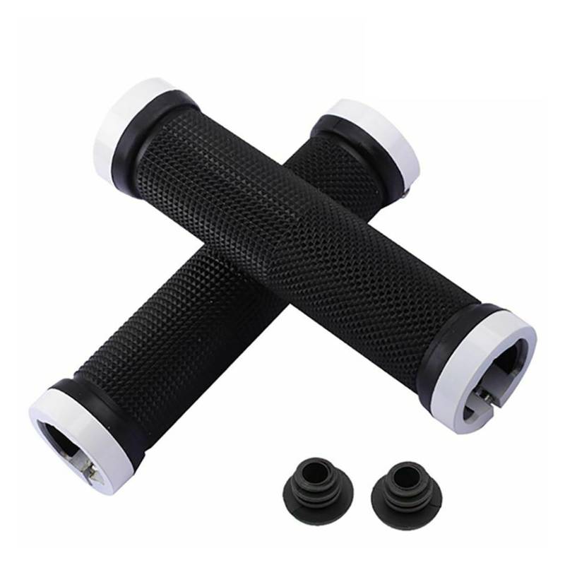 1 Paar BMX Rennrad Lenker Griffe Anti-Skid Gummi Fahrrad Griffe Mountainbike Lock-On Fahrrad Lenker End Griffe von ZHNRHJUE