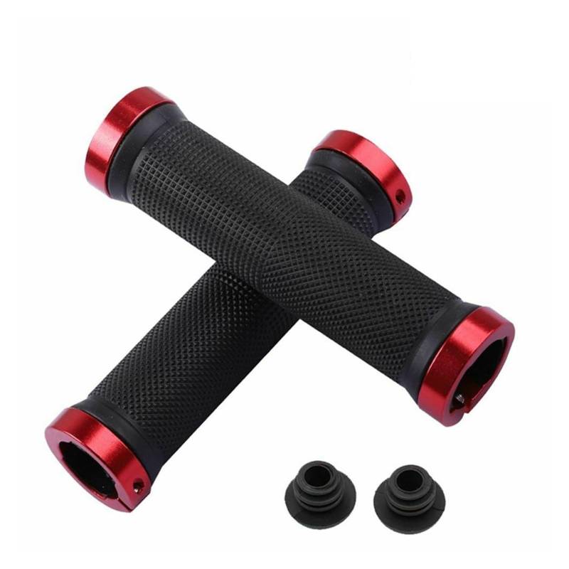 1 Paar BMX Rennrad Lenker Griffe Anti-Skid Gummi Fahrrad Griffe Mountainbike Lock-On Fahrrad Lenker End Griffe von ZHNRHJUE