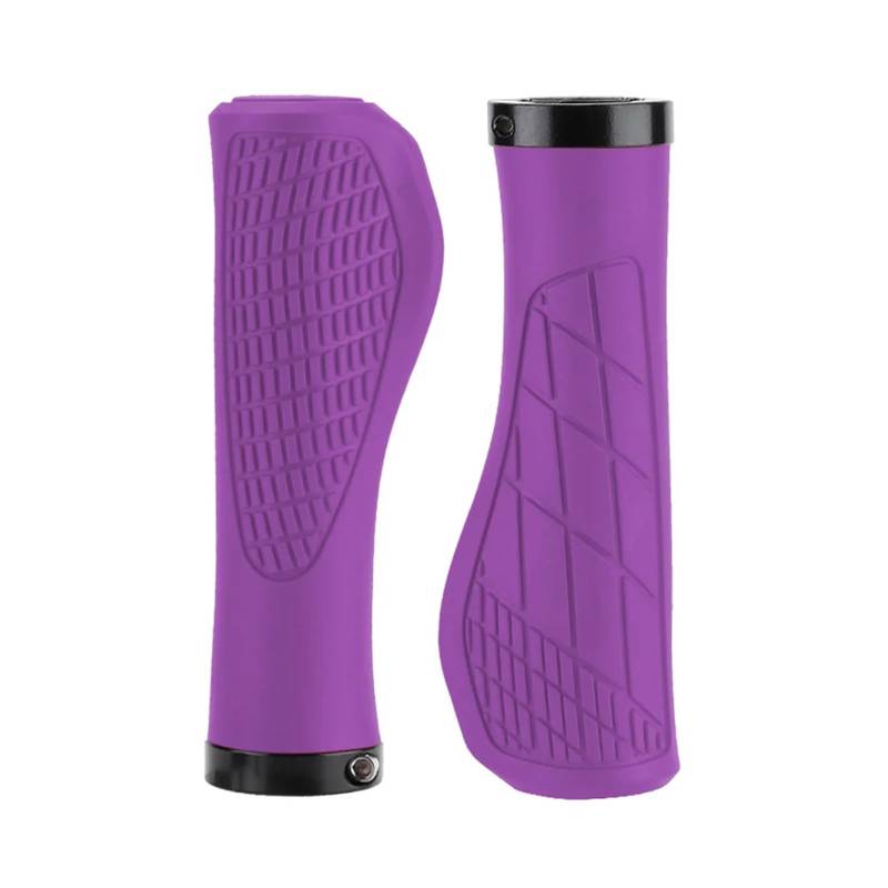 2PCS Nicht-Slip Mountainbike Lenker Grip Weiche Gummi Griffe Anti-Skid Komfortable Abschließbare Fahrrad Griffe Fahrrad Teile von ZHNRHJUE