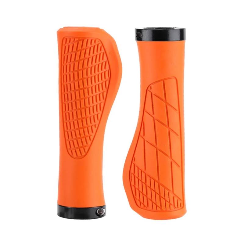 2PCS Nicht-Slip Mountainbike Lenker Grip Weiche Gummi Griffe Anti-Skid Komfortable Abschließbare Fahrrad Griffe Fahrrad Teile von ZHNRHJUE