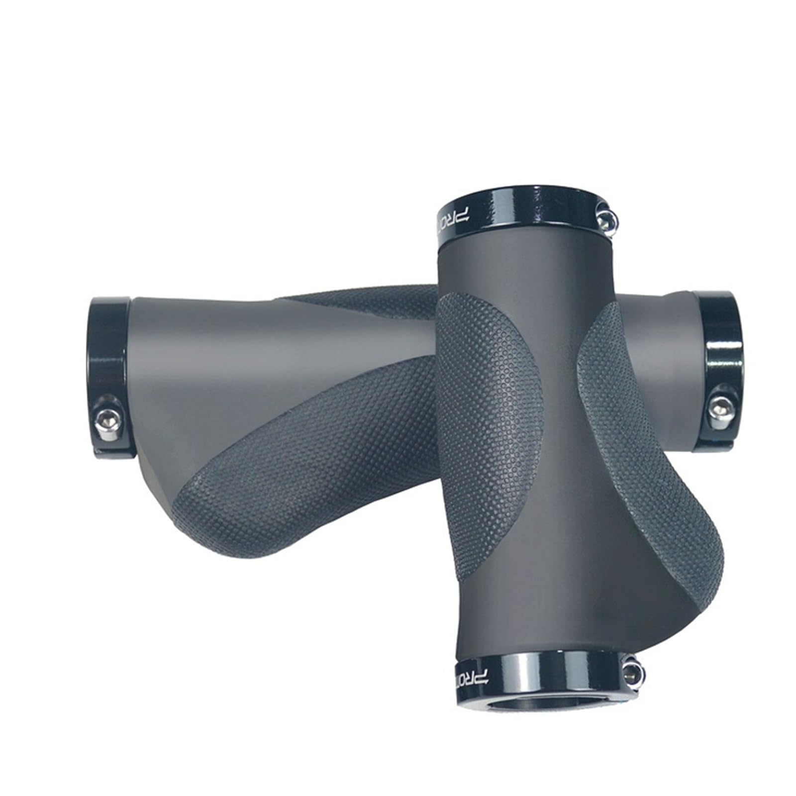 Fahrrad-Lenkergriffe, TPR-Gummi, Bequem, Für Mountainbike, Roller, Weiches Radfahren, Lenkerabdeckung, Ende, Rutschfestes Aluminium-Schloss Fahrrad-Lenkergriffe, TPR-Gummi, Bequem, Für Mountainbike, Roller, Weiches Radfahren, Lenkerabdeckung, Ende, Rutschfestes Aluminium-Schloss von ZHNRHJUE
