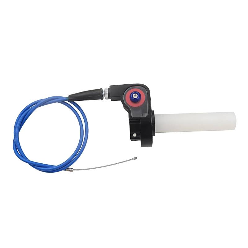Motorrad Visual 1/4 Quick Turn Gasgriffe Settle & Twist Gasgriff + 980 Mm Gaszug Dirt Pit Bike Motocross von ZHNRHJUE