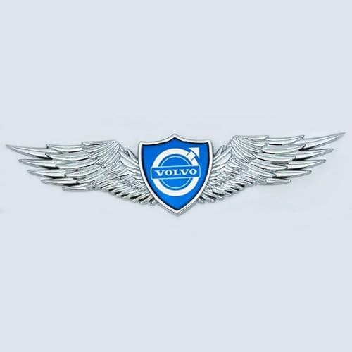 Auto Metall Emblem Aufkleber für Volvo S60 Recharge Plug-In Hybrid 2021-2024, Front Motorhaube/Heckkoffer Abzeichen Heckklappen Logo Auto-Emblem-Aufkleber,F Auto Metall Emblem Aufkleber für Volvo S60 Recharge Plug-In Hybrid 2021-2024, Front Motorhaube/Heckkoffer Abzeichen Heckklappen Logo Auto-Emblem-Aufkleber,F von ZHOULONG