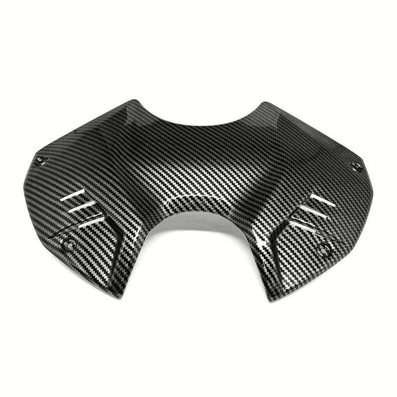 Für DUCATI Streetfighter V4 V4S Matte Carbon Fiber Motorrad Tankdeckel Verkleidung Spoiler 2020-2022 von ZHSBAG