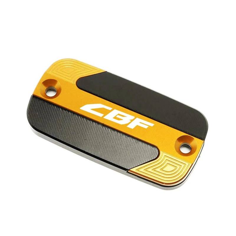 Für Honda CBF 500 600 2004-2007 CBF600S 2004-2014 CBF1000 2006-2012 Motorrad Vorne Bremse Reservoir Flüssigkeit Tank Öl Tasse Abdeckung(1 piece Gold) von ZHSBAG