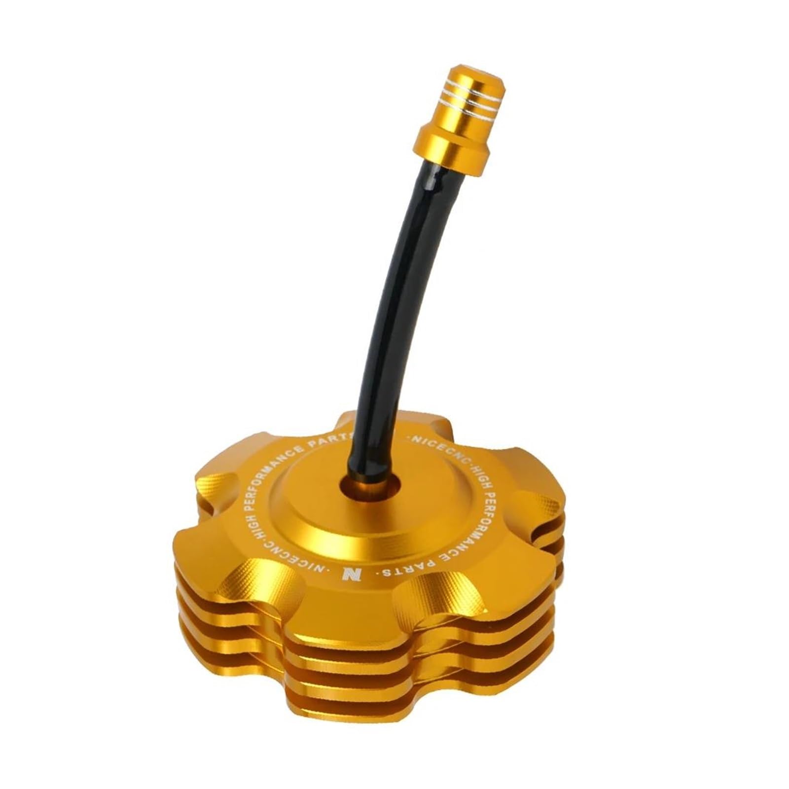 Für Yamaha RAPTOR 700R RT100 TTR110 Raptor 700 Motorrad Zubehör ATV Gas Kraftstoff Benzin Tank Kappe(Gold) von ZHSBAG