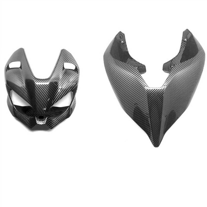 Kohlefaser-Finish Motorrad Scheinwerfer Verkleidung Heckabdeckung für Ducati Streetfighter V4 Spoiler von ZHSBAG