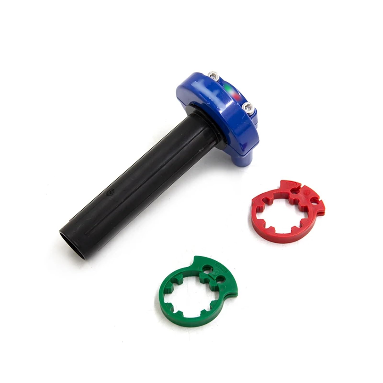 22mm Motorcycle Throttle Twist Grips Handle Accelerator Universal Handlebars for Moped Scooter Bike Handlebar Grip Gel Rubber(2) von ZHTAISU