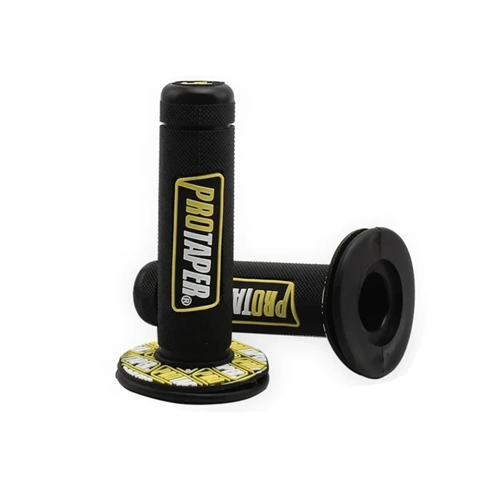 7/8" 22mm Motorcycle Quick Twist Gas Throttle Settle Grips Handle Grips Turn Kit(Yellow-2) von ZHTAISU